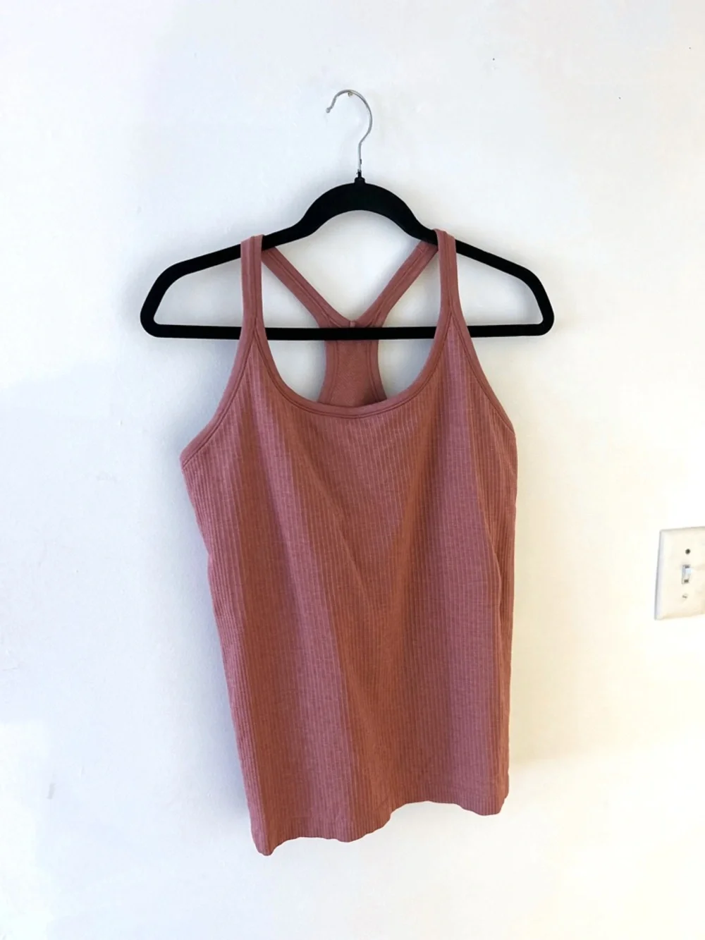 LULULEMON EBB TO STREET TANK BRIER ROSE SIZE 10 - Picture 5 of 9